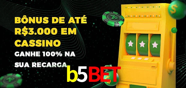 b5bet melhor bônus de depósito